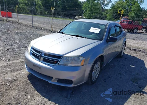 2013 Dodge Avenger Se V6 from USA, damaged, VIN 1C3CDZAG5DN771603